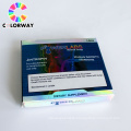 customized logo paperboard box label printing 2ml/5ml/10 ml/15ml vial hologram label box for testoid